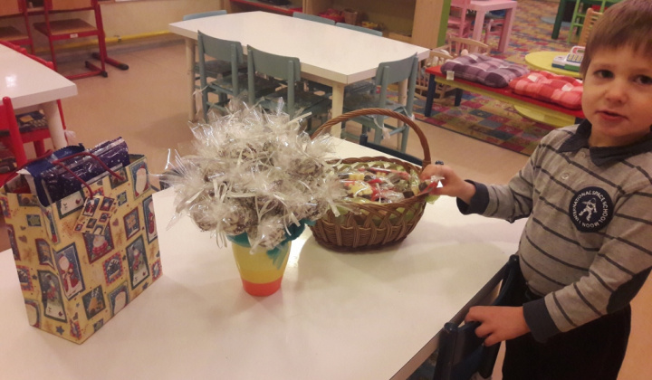 6. fotografia fotogalérie Príprava na Vianoce a návšteva predškolákov v základnej škole a