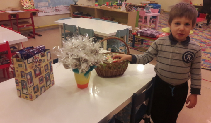 7. fotografia fotogalérie Príprava na Vianoce a návšteva predškolákov v základnej škole a