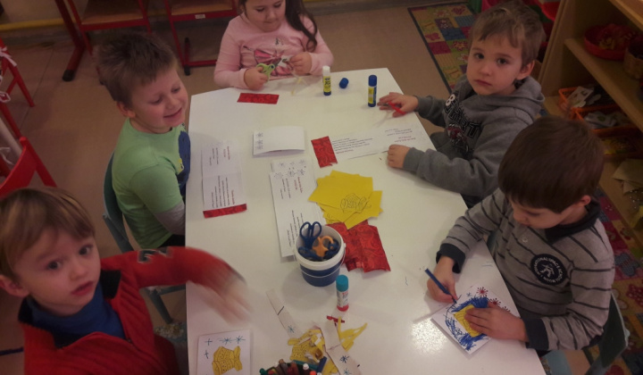 10. fotografia fotogalérie Príprava na Vianoce a návšteva predškolákov v základnej škole a