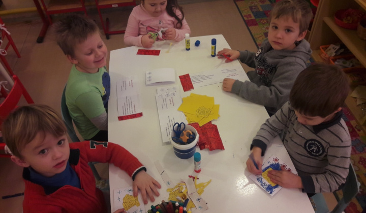 11. fotografia fotogalérie Príprava na Vianoce a návšteva predškolákov v základnej škole a