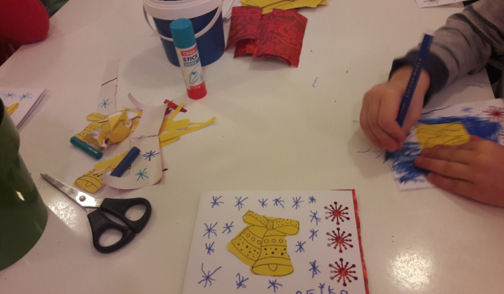 12. fotografia fotogalérie Príprava na Vianoce a návšteva predškolákov v základnej škole a