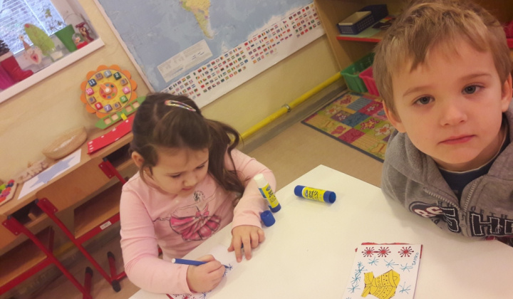 13. fotografia fotogalérie Príprava na Vianoce a návšteva predškolákov v základnej škole a