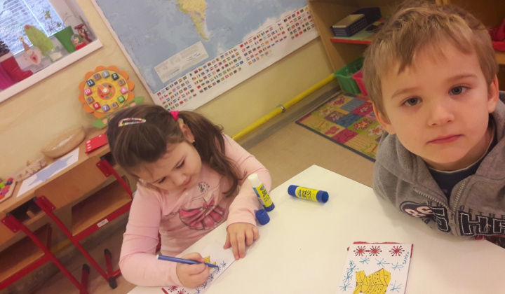 14. fotografia fotogalérie Príprava na Vianoce a návšteva predškolákov v základnej škole a