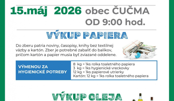 1. fotografia fotogalérie Aktuality / Zber papiera a jedlých olejov - foto