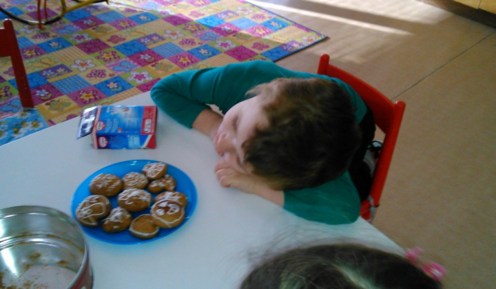 14. fotografia fotogalérie Pečieme v materskej škole na vianoce