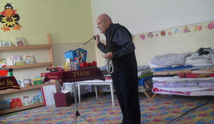 7. fotógaléria fotózás Kúzelník v materskej škole